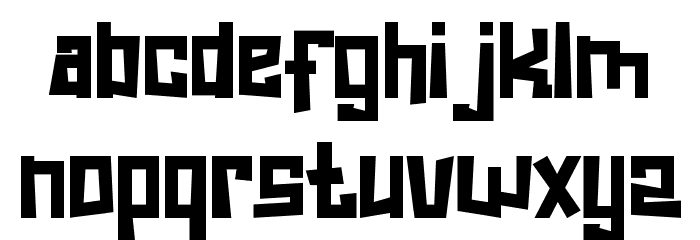 Square Squads Font LOWERCASE