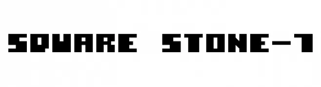 Square Stone-7  Descarca Fonturi Gratis