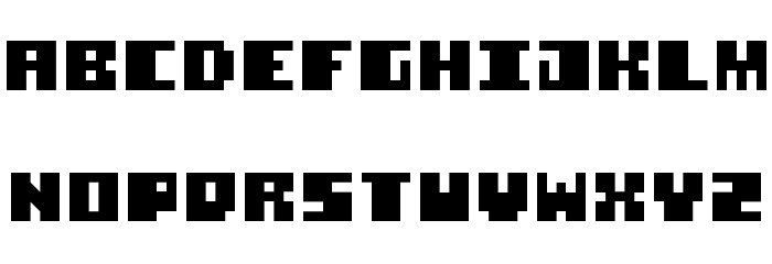 Square Stone-7 Font LOWERCASE