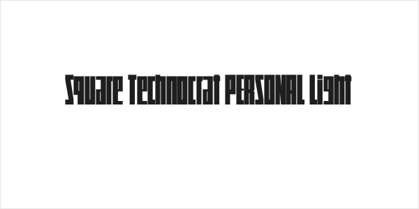 Square Technocrat PERSONAL Light Logo