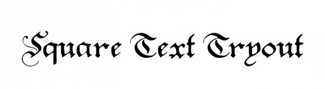 Square Text Tryout  baixar fontes gratis