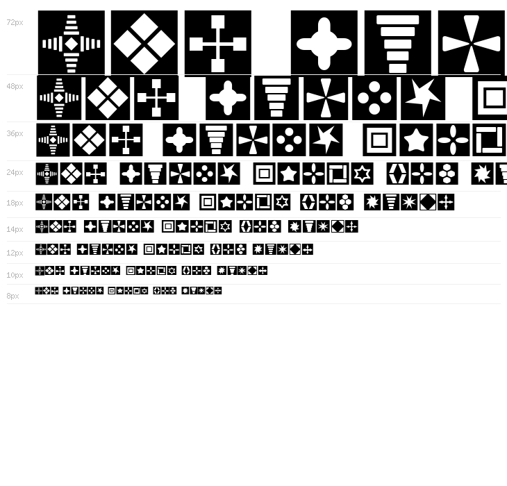 Square Things Waterfall