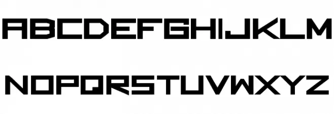 Square Unique ExtraBold Caratteri MINUSCOLO