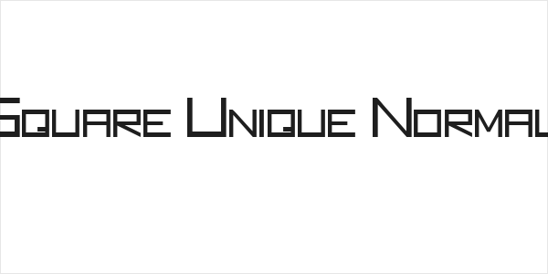 Square Unique Normal Logo