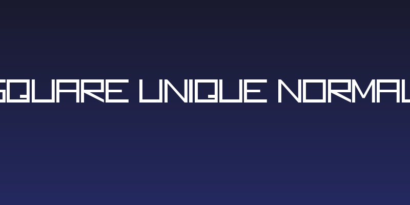 Square Unique Normal Social Header