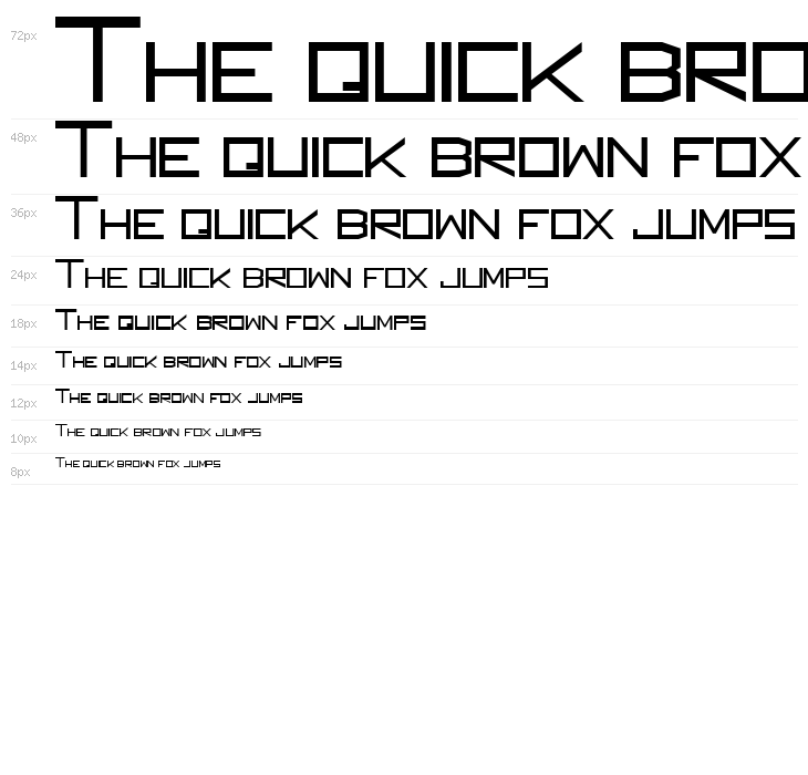 Square Unique Normal Waterfall