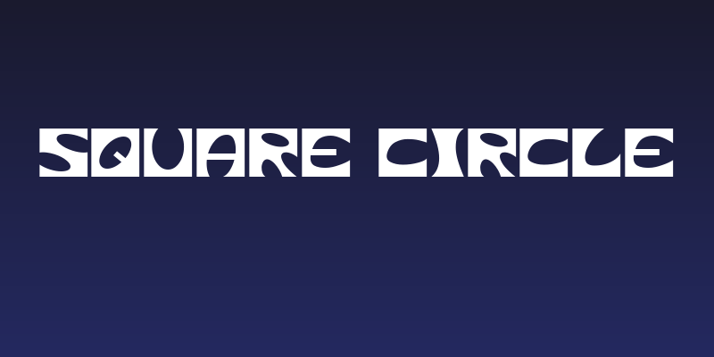 Square circle Social Header