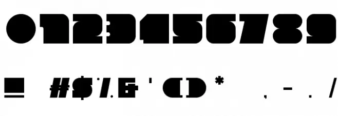 Square80 Font OTHER CHARS