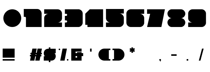 Square80 Font OTHER CHARS