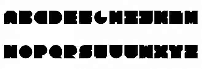 Square80 Font Litere mari
