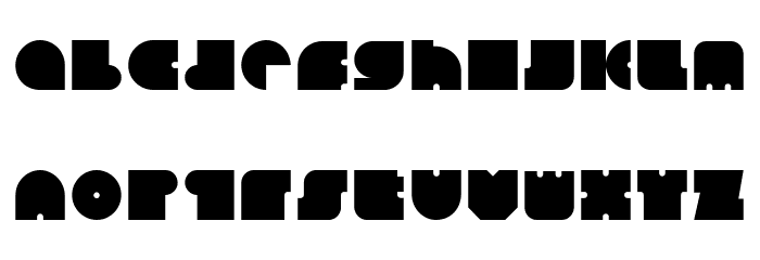 Square80 Font LOWERCASE
