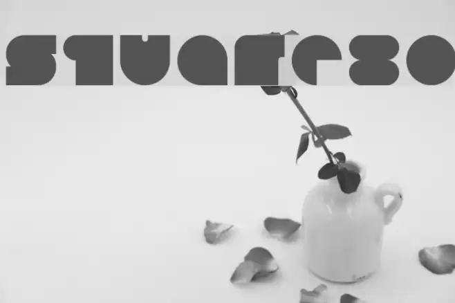 Square80 Font examples