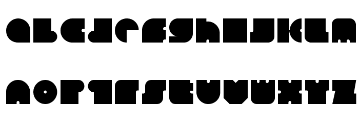 Square80 Font LOWERCASE