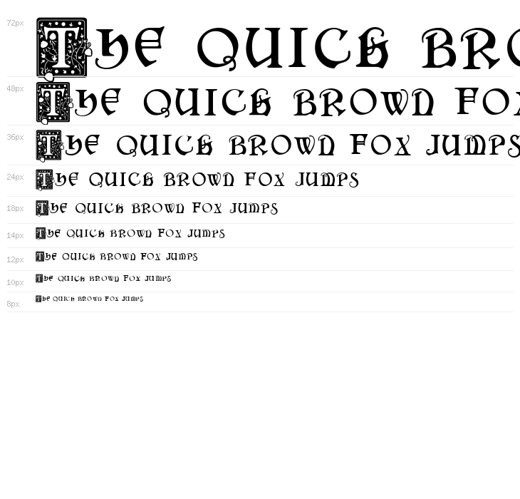 SquareCaps Waterfall