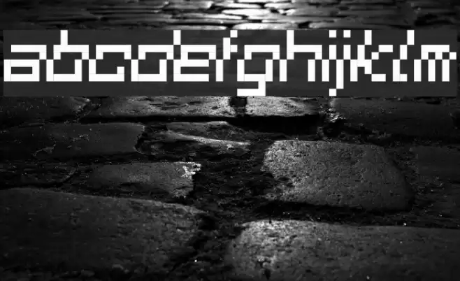 SquareDance01 Font examples