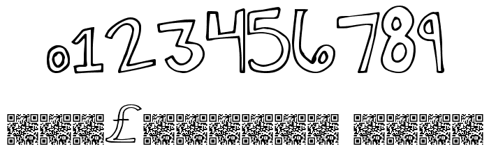 SquareDeal Font OTHER CHARS