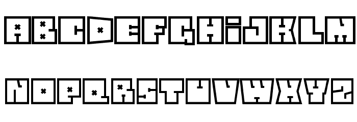 SquareFloDEMO Font LOWERCASE