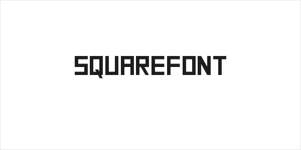 SquareFont Logo