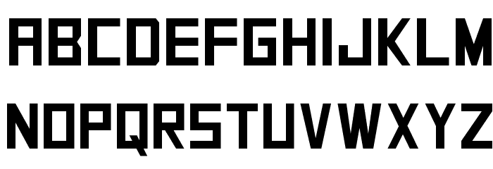 SquareFont Font LOWERCASE