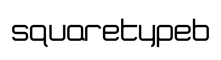 SquareTypeB Font