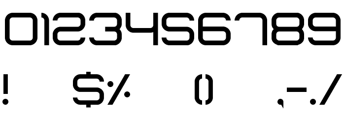 SquareTypeB Font OTHER CHARS