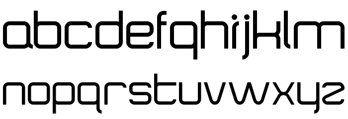 SquareTypeB Font LOWERCASE