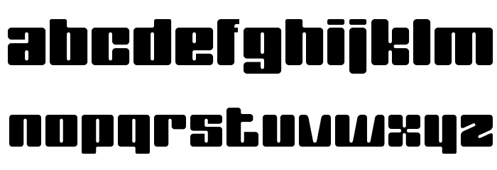 SquareWise Font LOWERCASE