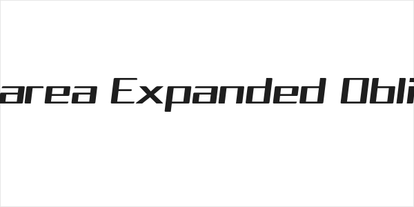 Squarea Expanded Oblique Logo