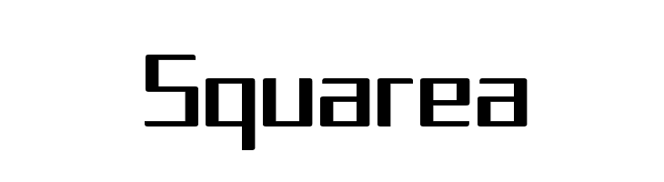 Square Font LOWERCASE