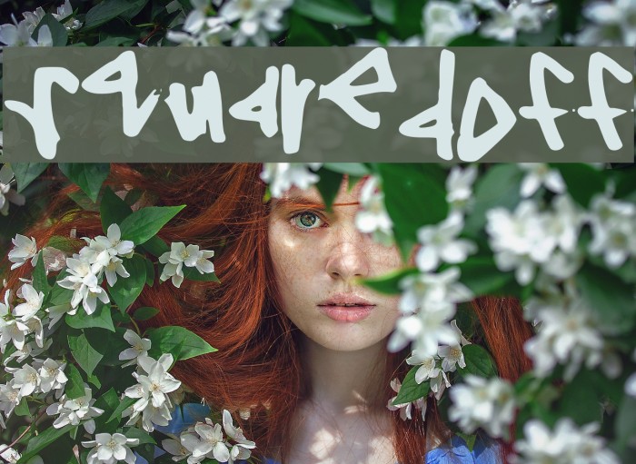 SquaredOff Font examples