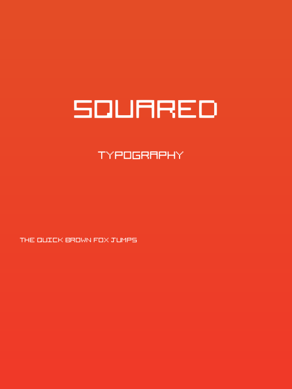 Squared Poster