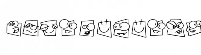 Squareheads  Fuentes Gratis Descargar