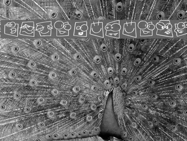 Squareheads Font examples