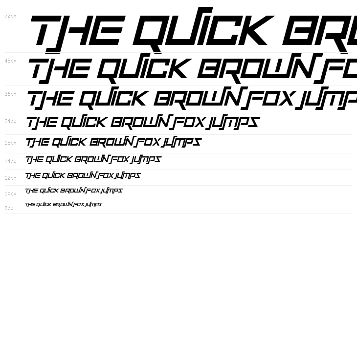 Squaremaze Italic Waterfall