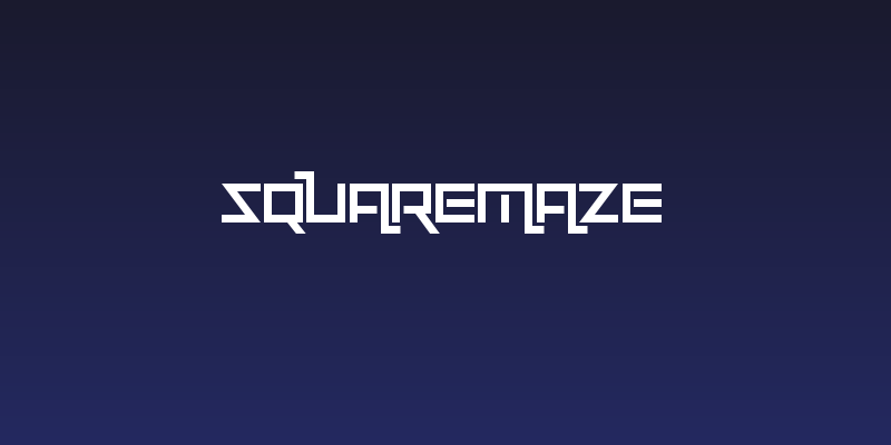 Squaremaze Social Header