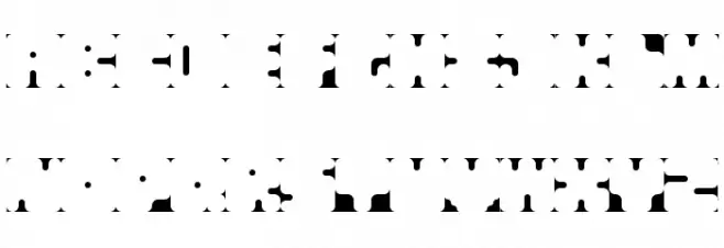 Squarescribed Regular Schriftart Groß