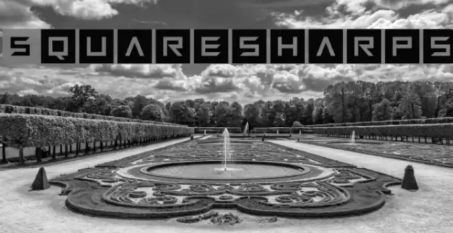 Squaresharps Font examples