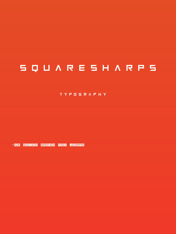 Squaresharps Poster
