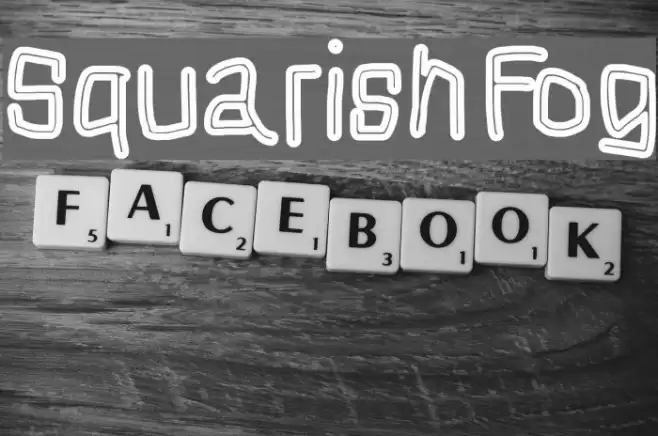 Squarish Fog Font examples