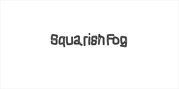 Squarish Fog Logo