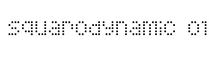 Squarodynamic 01 Font