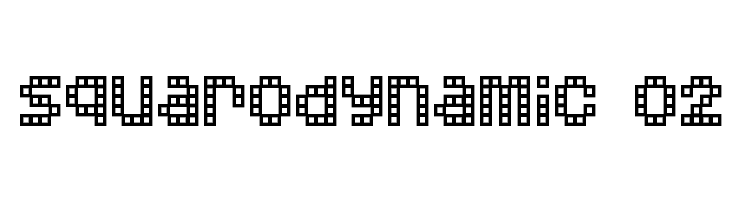 Squarodynamic 02 Font