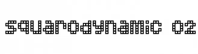 Squarodynamic 02  Descarca Fonturi Gratis