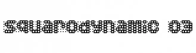 Squarodynamic 03  Descarca Fonturi Gratis