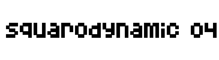 Squarodynamic 04  免费字体下载