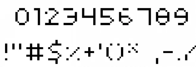 Squarodynamic 05 Font OTHER CHARS