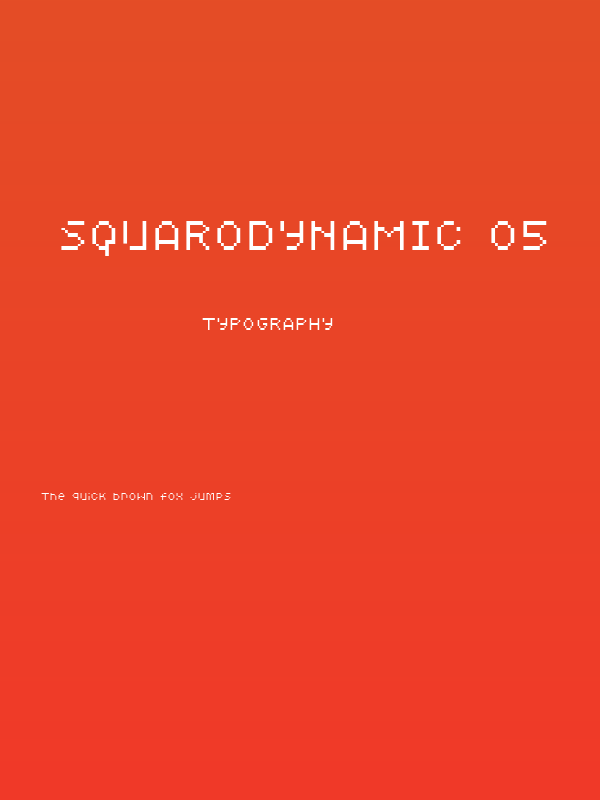 Squarodynamic 05 Poster