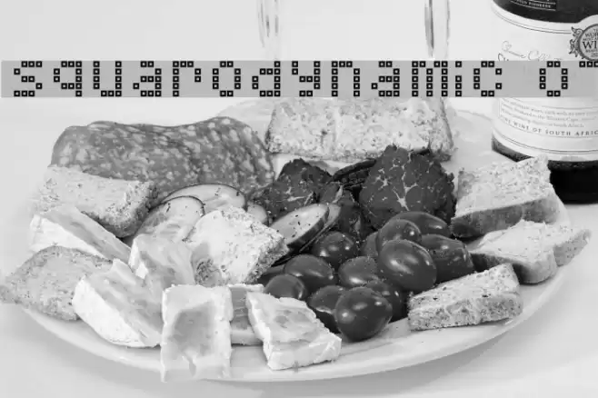 Squarodynamic 07 Font examples