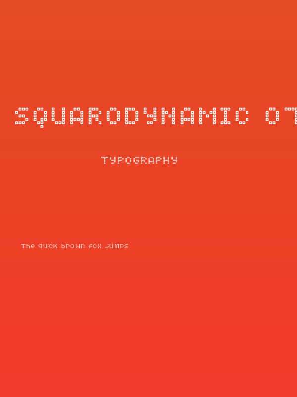 Squarodynamic 07 Poster
