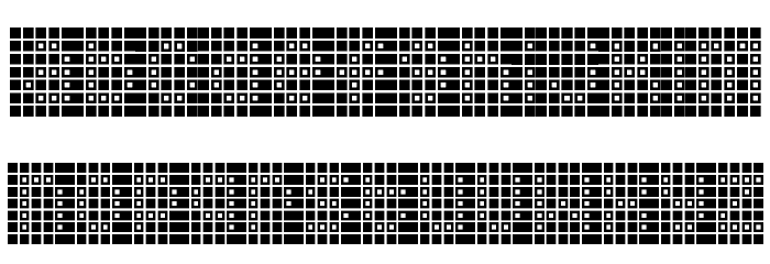 Squarodynamic 09 Font LOWERCASE